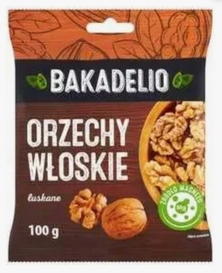Orzechy Włoskie Łuskane Bakadelio 100 g
