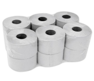 Papier Toaletowy Jumbo Szary (makulatura) Fi 19 cm (12 szt)