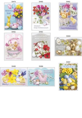 Pocztówka wielkanocna Pol-mak (PLW_WLSW)