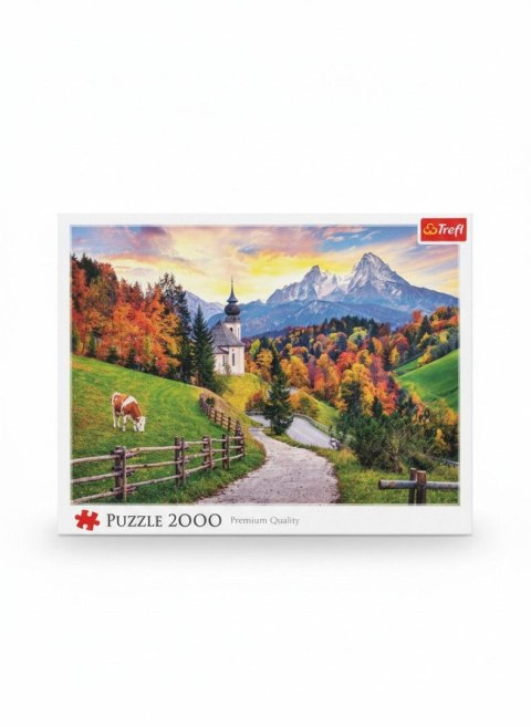 Puzzle Bawarskie Alpy jesienią 2000 el. Trefl (27127)