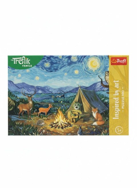 Puzzle Trefliki Przy ognisku Trefl (16564)