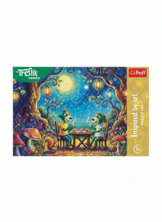 Puzzle Trefliki Spotkanie w kawiarni Trefl (16561)
