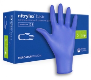 Rękawice Nitrylowe Mercator Nirtylex (100 szt)