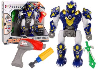 Robot Do Skręcania Broń Wiertarka Śrubokręt Światła Dźwięk Granatowy Lean (18635)