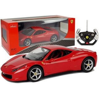 Samochód R/C Ferrari Italia 1:14 Czerwone na Pilota Rastar (6020)