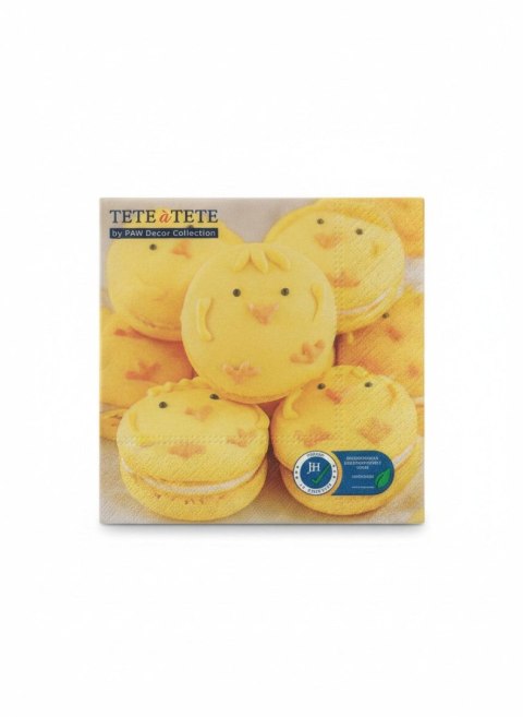 Serwetki TaT Wielkanoc Eastern Cute Macarons mix papier [mm:] 330x330 Paw (TL128500)