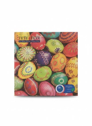 Serwetki TaT Wielkanoc Eastern Wax Eggs mix papier [mm:] 330x330 Paw (TL128400)