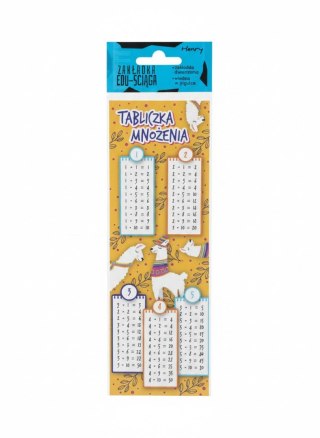 Zakładka do książki Lamy Tabliczka mnożenia Henry (5905701486694)