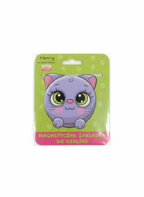 Zakładka do książki kulka kotek Henry (5905701484447)