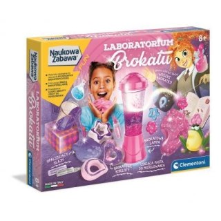 Zestaw kreatywny dla dzieci laboratorium brokatu Clementoni (50700)