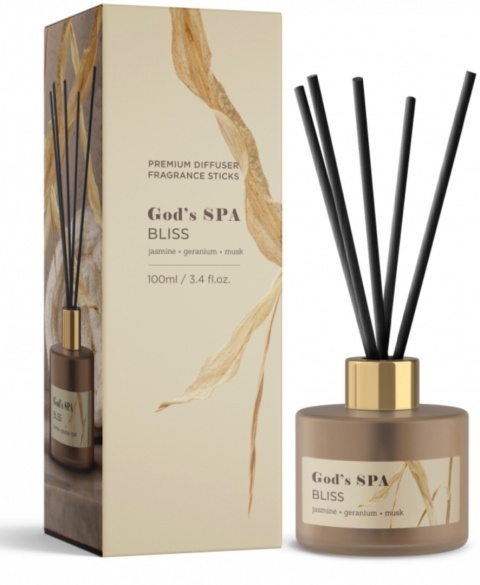 Dyfuzor Zapachowy Patyczki Gold Spa Bliss