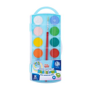 Farby plakatowe kolor: mix 12 kolor. Astra