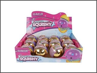 Glut KULA BROKATOWA 6,5CM Z MAZIĄ GLAMOR Hipo (622000)