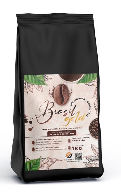 Kawa Ziarnista Premium Brasil Gold 1 Kg