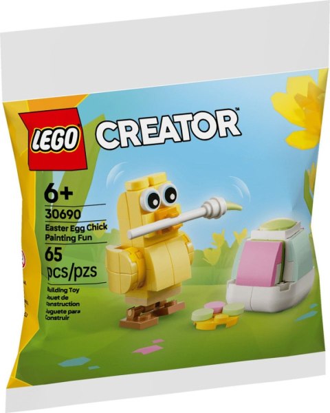 Klocki konstrukcyjne Creator Malowanie pisanek z kurczaczkiem Lego (30690)