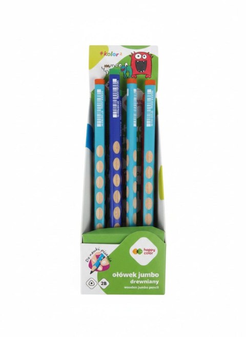 Ołówek 2B Happy Color (HA 3132 01KK-2B KP24)