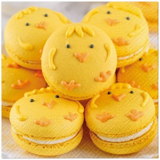 Serwetki TaT Wielkanoc Eastern Cute Macarons mix papier [mm:] 330x330 Paw (TL128500)
