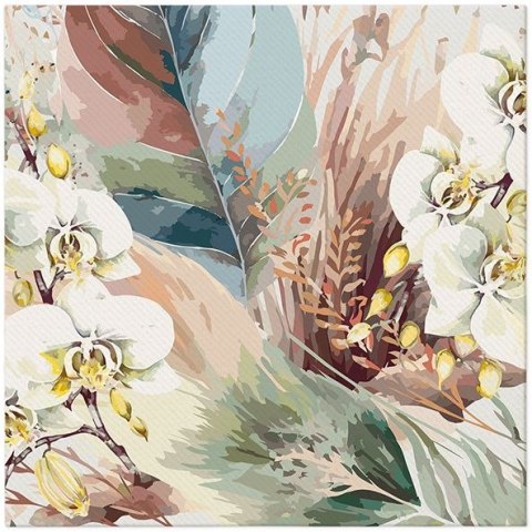 Serwetki airlaid 40x40 mix nadruk fizelina [mm:] 400x400 Paw (AAN124700)