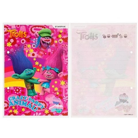 Wkład do segregatora Trolls A5 Starpak (382086)