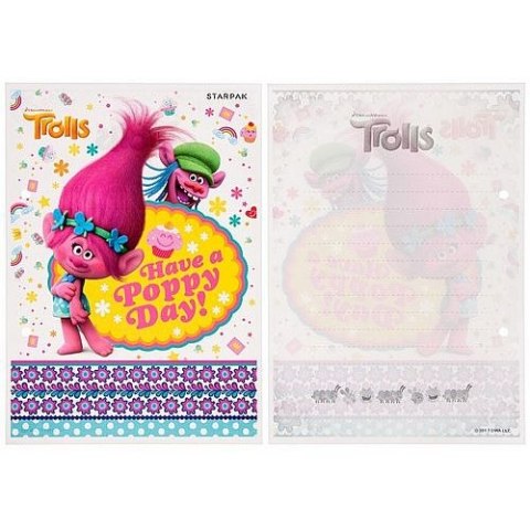 Wkład do segregatora Trolls A5 Starpak (382086)