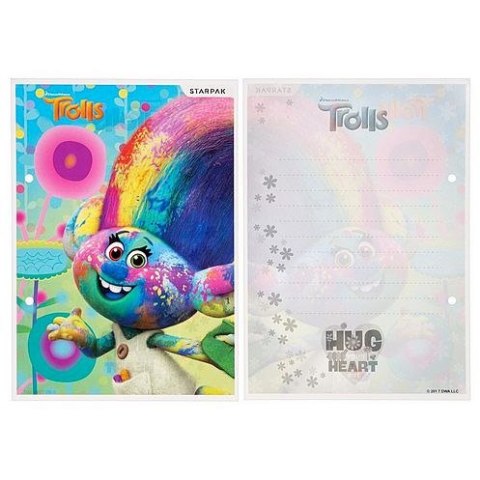 Wkład do segregatora Trolls A5 Starpak (382086)