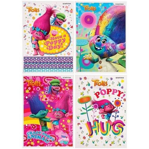 Wkład do segregatora Trolls A5 Starpak (382086)