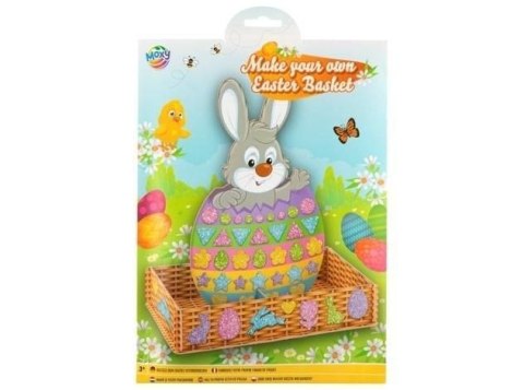 Zestaw kreatywny dla dzieci Koszyk naklejki Wielkanoc cm Grafix (138725)