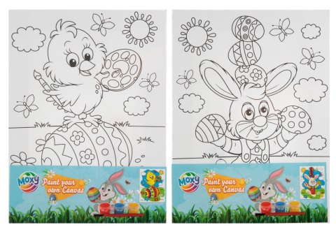 Zestaw kreatywny dla dzieci Płótno Wielkanocne 20x15cm cm Grafix (094397)