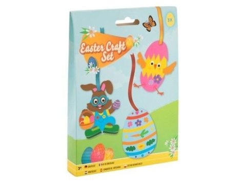 Zestaw kreatywny dla dzieci Wyklejanki 3 szt. Wielkanoc cm Grafix (111865)
