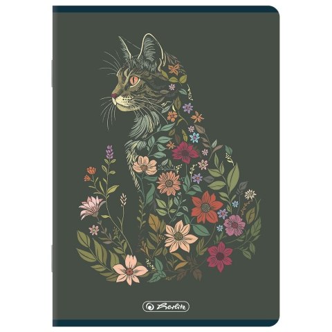 Zeszyt Premium FLORIMALS A4 60k. 70g krata Herlitz (400207533)