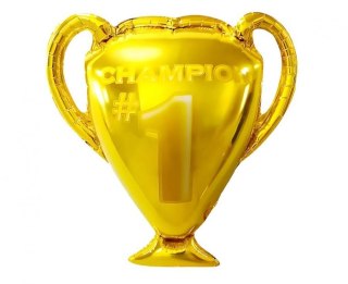 Balon foliowy Puchar złoty, 50x48cm Godan (FG-PUF1)