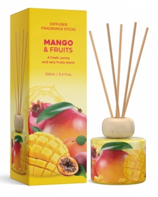 Dyfuzor Zapachowy Patyczki Mango & Fruits