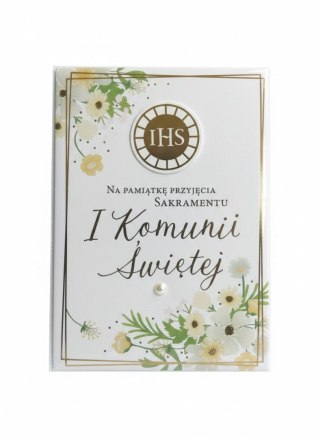 Książeczka pamiątkowa z komunii cm Kukartka (pmb pr-0011)