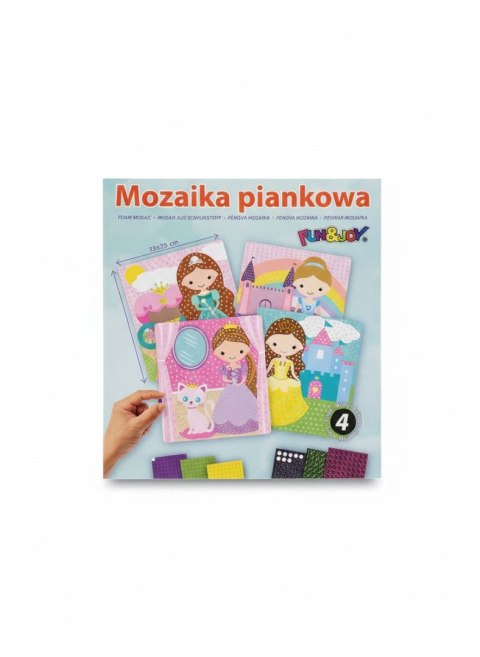 Mozaika KSIĘŻNICZKI MIX cm Fun&Joy (FJSR-2404)