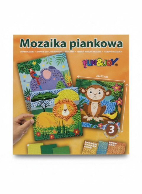 Mozaika ZWIERZĘTA MIX cm Fun&Joy (FJSR-2405)