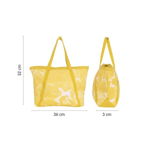Torba na ramię Shopper Lava żółta Milan (62102LVY)