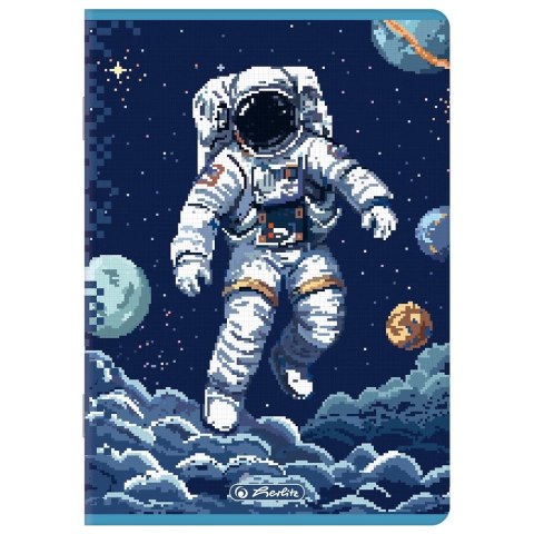 Zeszyt PREMIUM PIXEL FUN A5 16k. 70g linia podwójna kolorowa Herlitz (400207498)