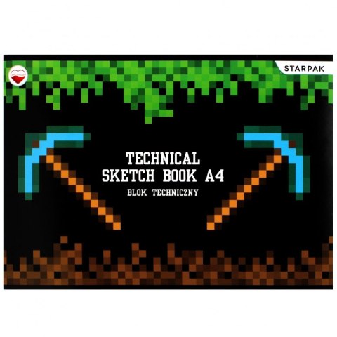 Blok techniczny Pixel game Starpak (492046)