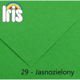 Brystol Iris 29 A4 zielony jasny 120g 100k Canson (200040028)