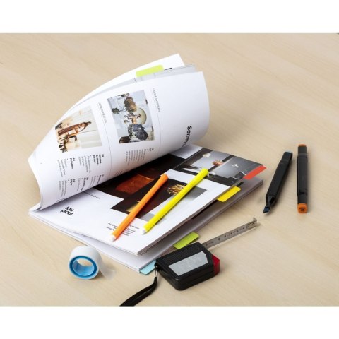 Zakładki indeksujące wielokrotnego użytku 3L 48 szt. mix kolorów 12 x 40 mm (10522)