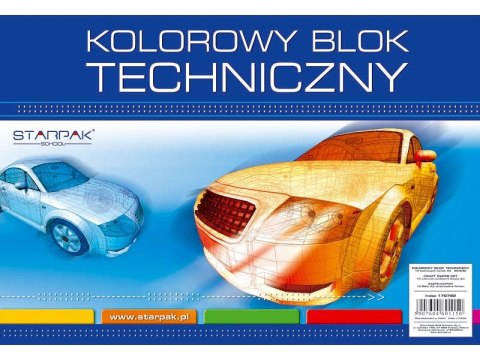 Blok techniczny A4+ 10k Starpak (170791)