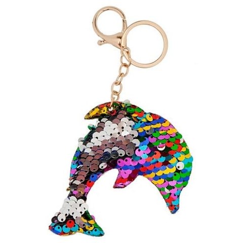 Brelok cekiny delfin Starpak (436214)