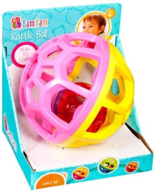 Grzechotka kula róż/pom Bam Bam (383560)