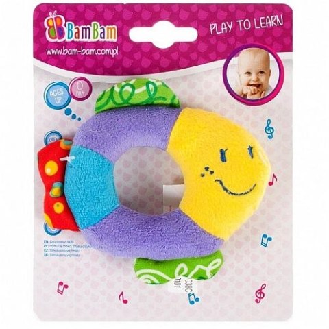 Grzechotka pluszowa rybka Bam Bam (377145)