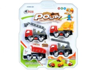 Samochód Auto ciężarowe 4 szt. blister 11 cm Mega Creative (417746)