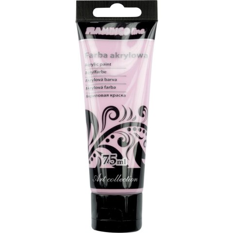 Farba akrylowa kolor: różowy 75ml Flamingo Line (022)