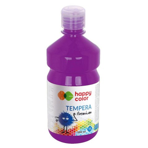 Farba tempera kolor: śliwkowy 500ml 1 kolor. Happy Color (HA 3310 0500-63)