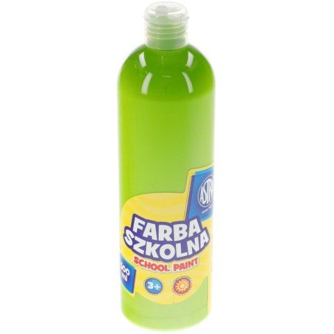 Farby plakatowe szkolne kolor: limonkowy 250ml 1 kolor. Astra