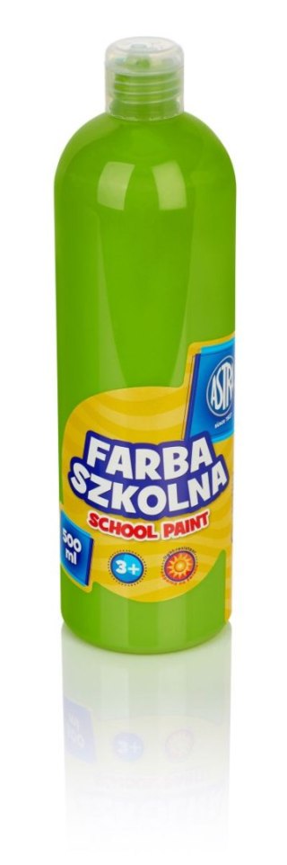 Farby plakatowe szkolne kolor: limonkowy 250ml 1 kolor. Astra