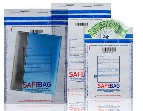 Koperta bezpieczna SafeBag B4 [mm:] 275x375 Bong 100 sztuk